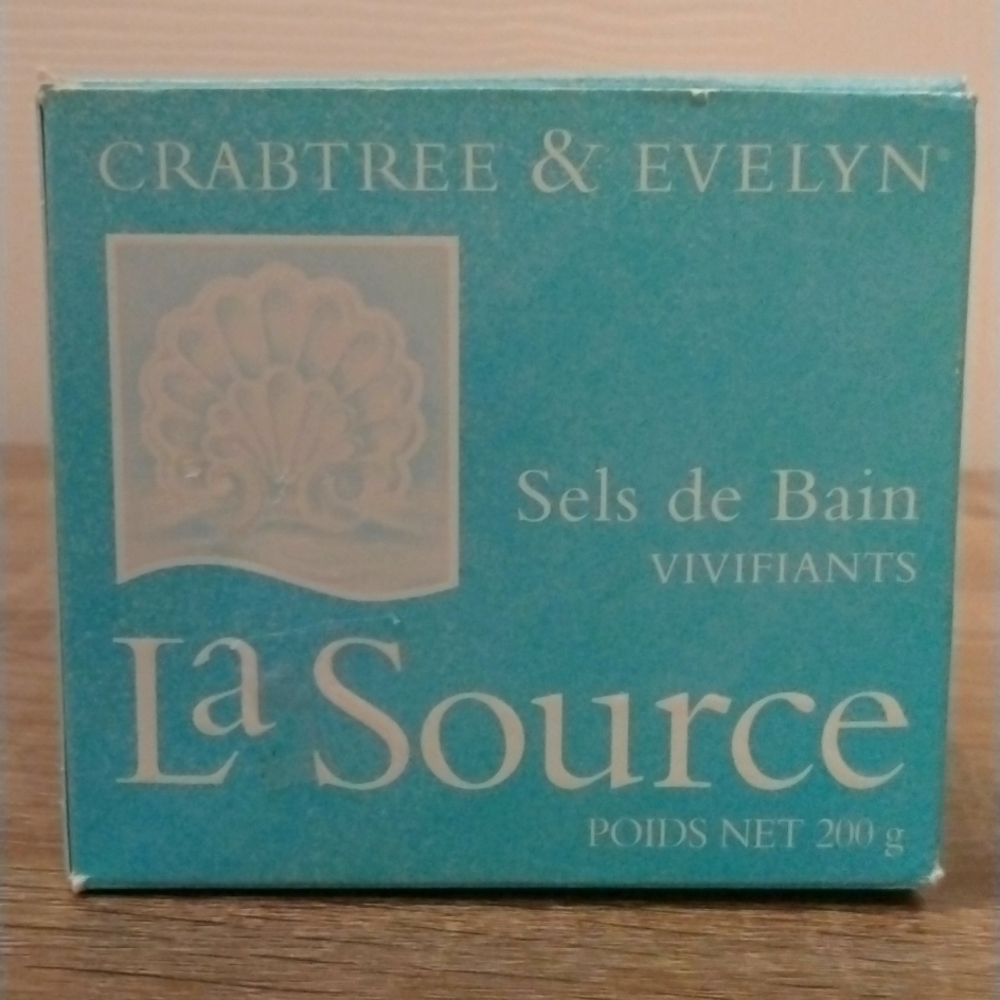 Crabtree Evelyn La Souce Bath Salt.